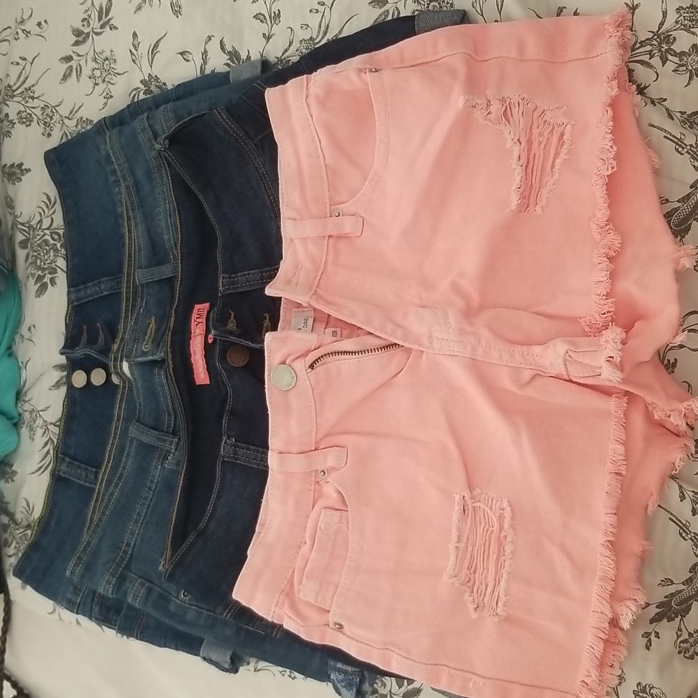 4 Pair jean short bundle